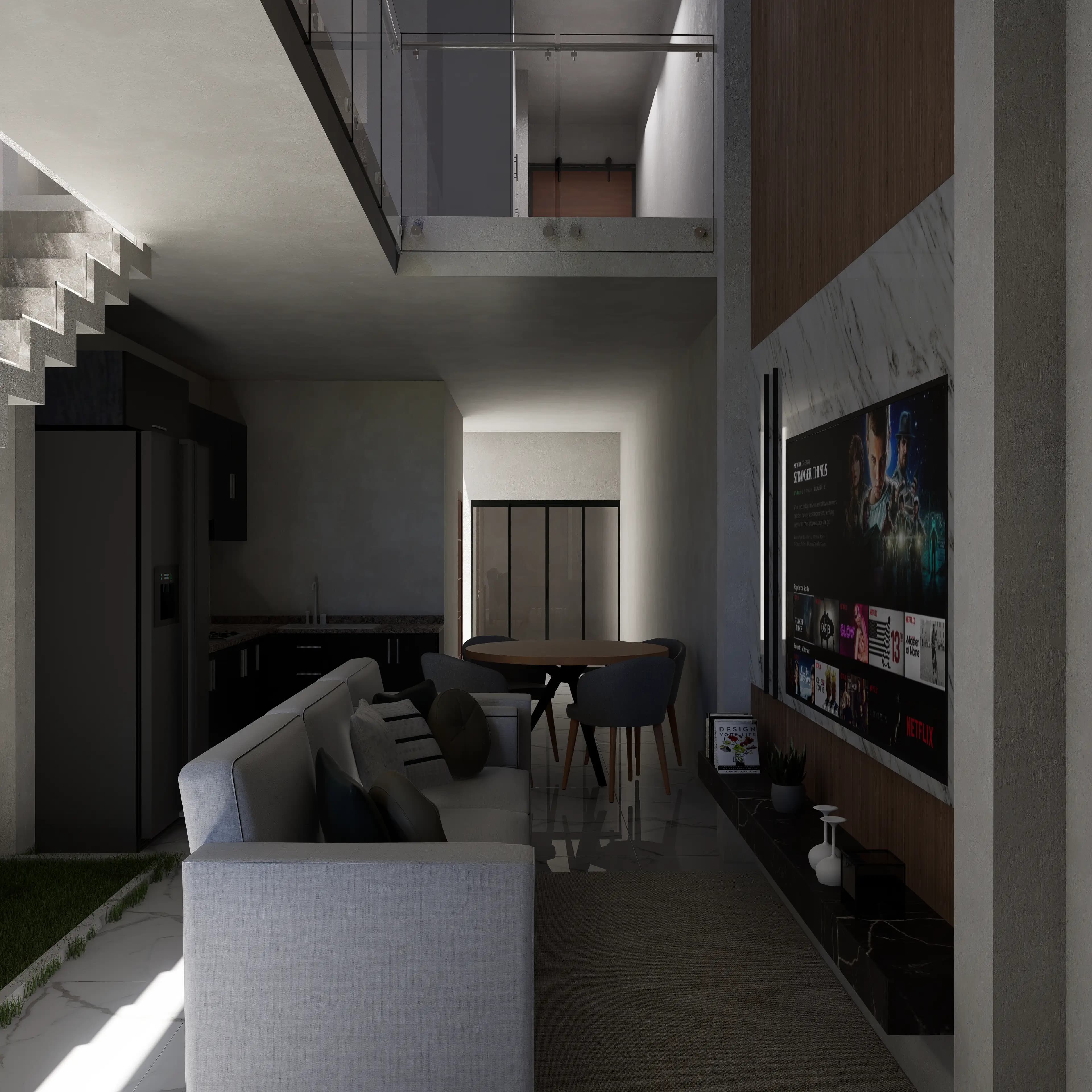 Visualización arquitectónica Purépero · 1